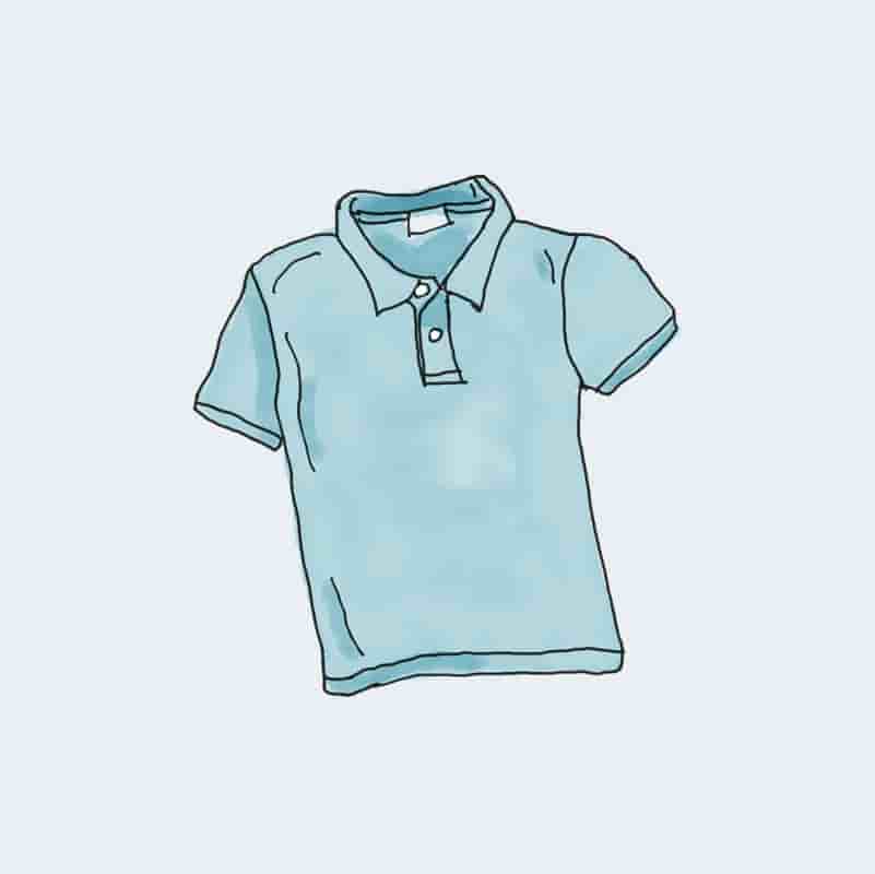 Mens polo shirt vector template - Graphtick-Studio